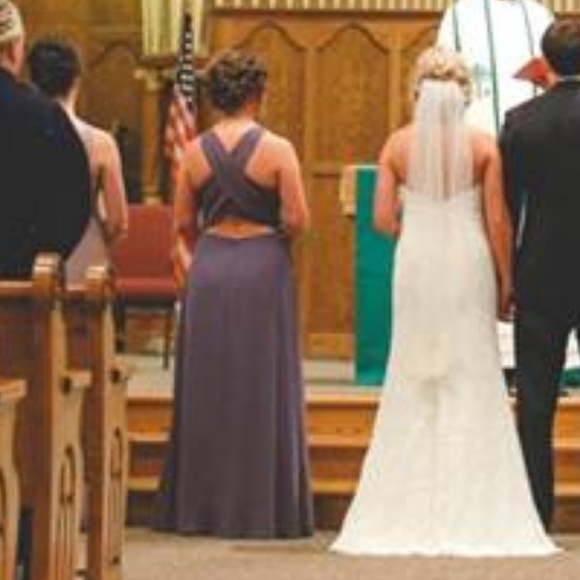 Jasmine Bridesmaid Dress size 12 - Picture 4 of 5